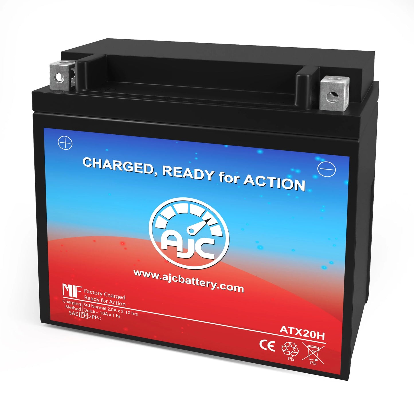 Ajc battery compatible with polaris slx pro 785 800cc personal watercraft replacement battery (1998-2000)