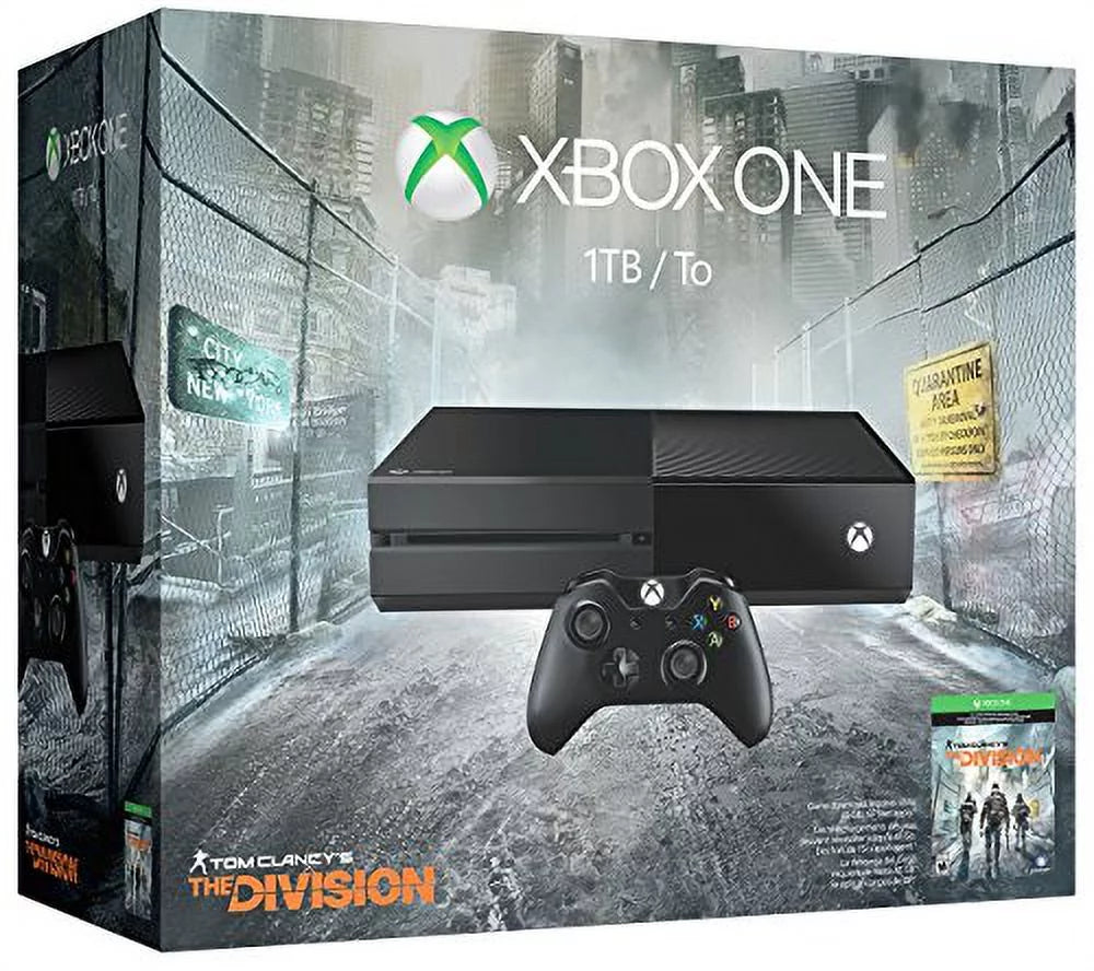 Xbox one 1tb console - tom clancy's the division bundle (used/pre-owned)