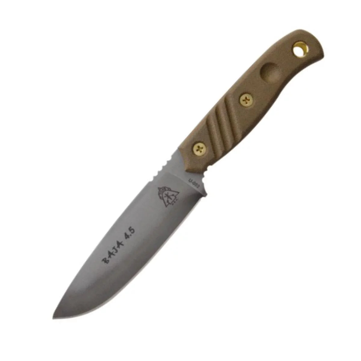 Tops 4.88" high-carbon steel tactical knife