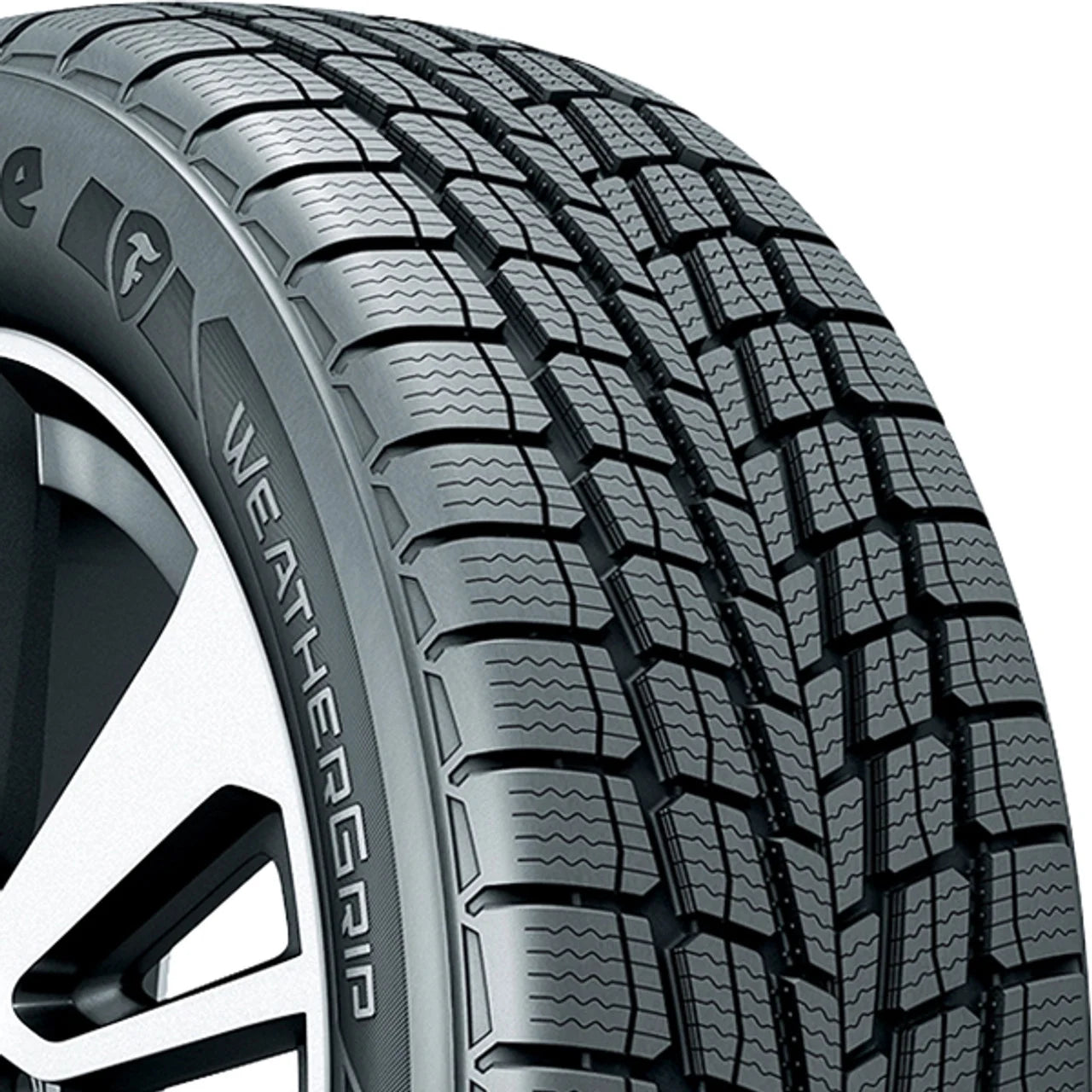 4 new firestone weathergrip all-season tires - 245/60r18 105h fits: 2011-19 ford explorer xlt, 2016-21 honda pilot ex-l