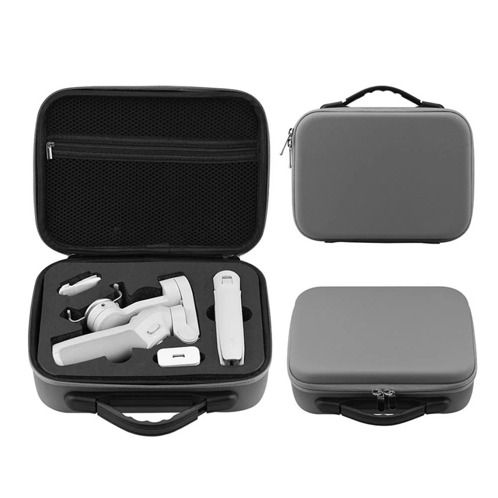 Two-way zipper carry storage bag travel case handbag stabilizer for dji om 4 for osmo mobile 3