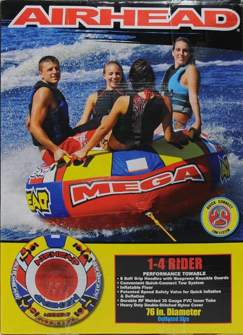 Airhead mega 4 person towable tube