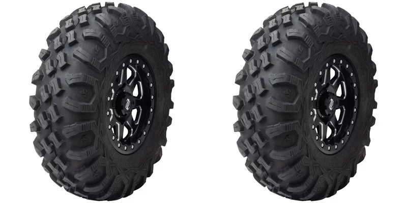 (2 pack) tusk megabite radial tire 27x10-14 for polaris rzr 900 trail fox edition 2020