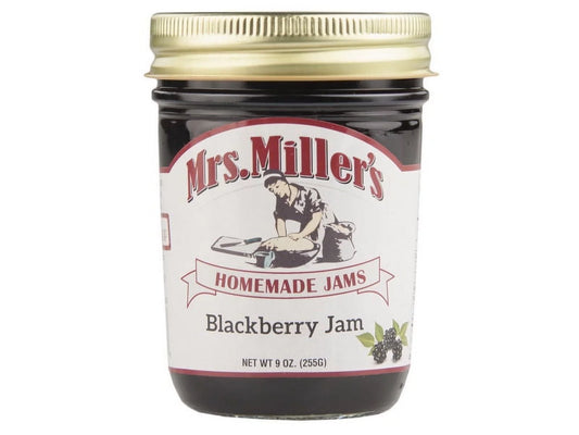 (price/case)mrs. miller's blackberry jam 12/9oz, 571416