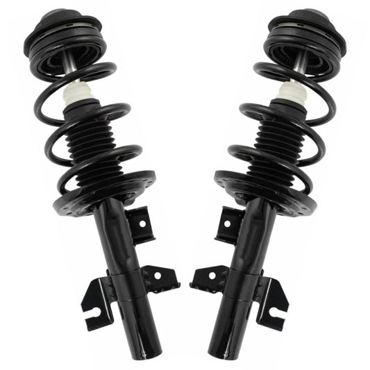 Autoshack front complete struts and coil springs set of 2 driver and passenger side replacement for 2013 2014 2015 2016 dodge dart 1.4l 2.0l 2.4l fwd cst372643pr