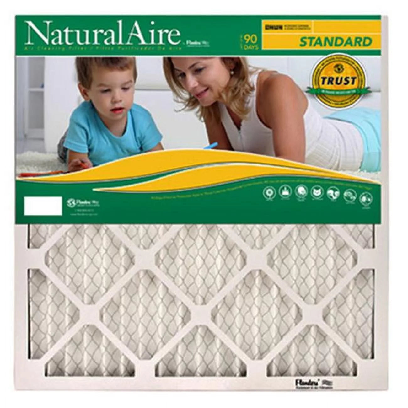 30x30x1, naturalaire standard air filter merv 8, 84858.013030, pack12