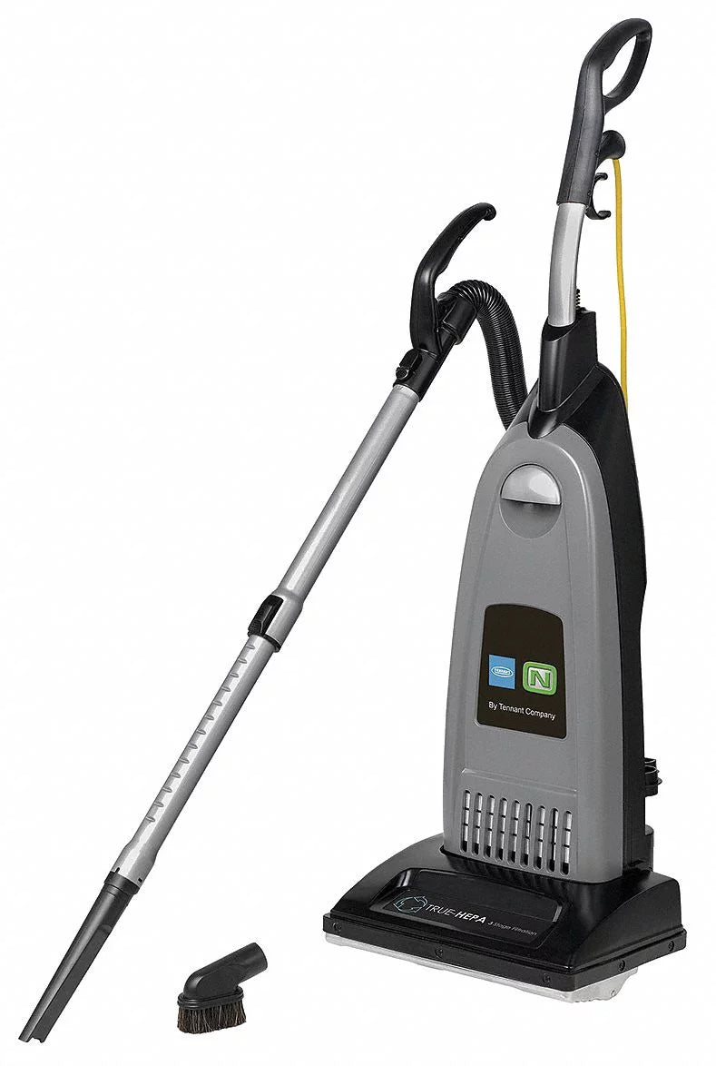 Tennant upright vacuum,121 cfm,14" cleaningpath  1068027