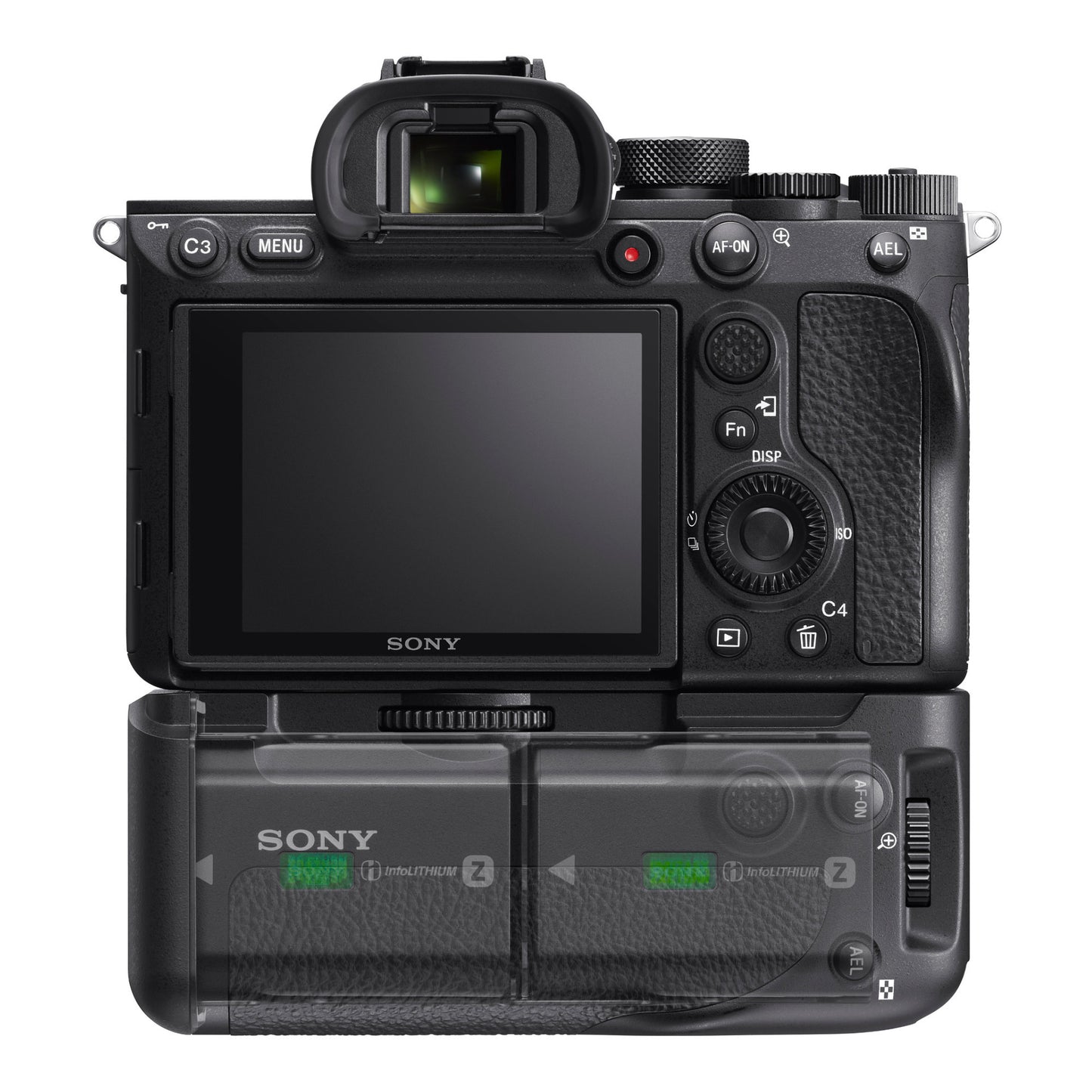 Sony vertical grip for alpha a7r iv camera with 64gb sd card bundle