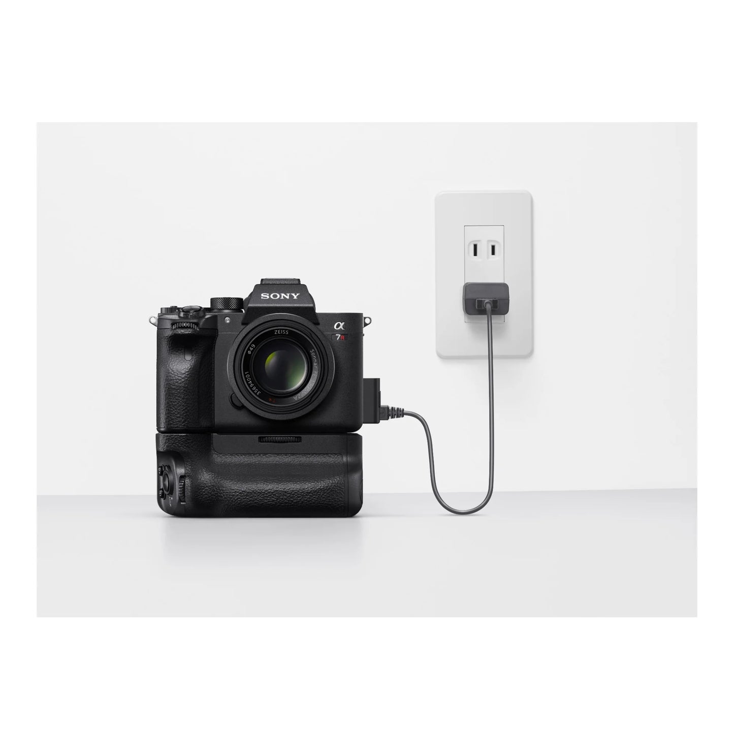 Sony vertical grip for alpha a7r iv camera with 64gb sd card bundle