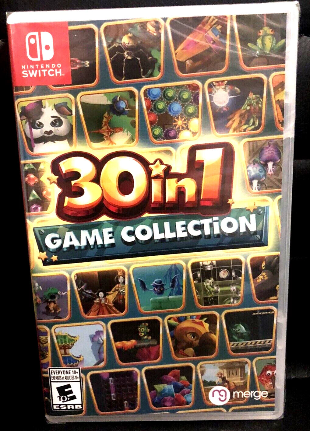 30 in 1 game collection nintendo switch new factory sealed 30-in-1