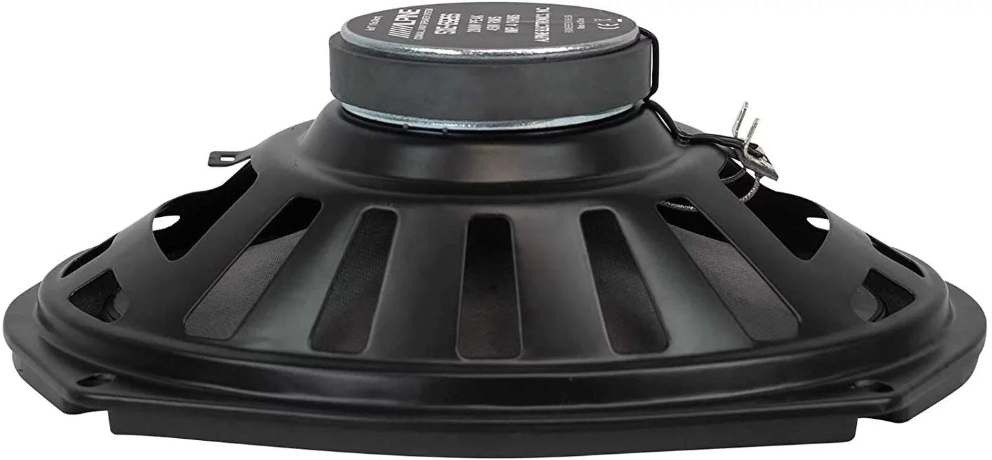 Alpine sxe-6926s 6x9 280 watt 2-way car audio coaxial speakers (pair)