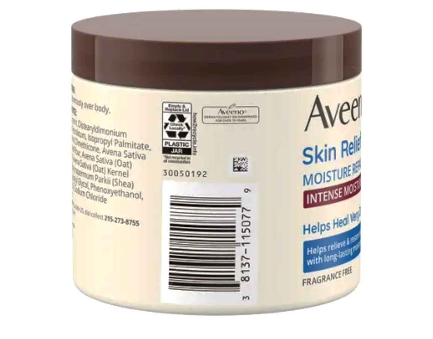 Aveeno skin relief moisturizing cream, 11 ounce