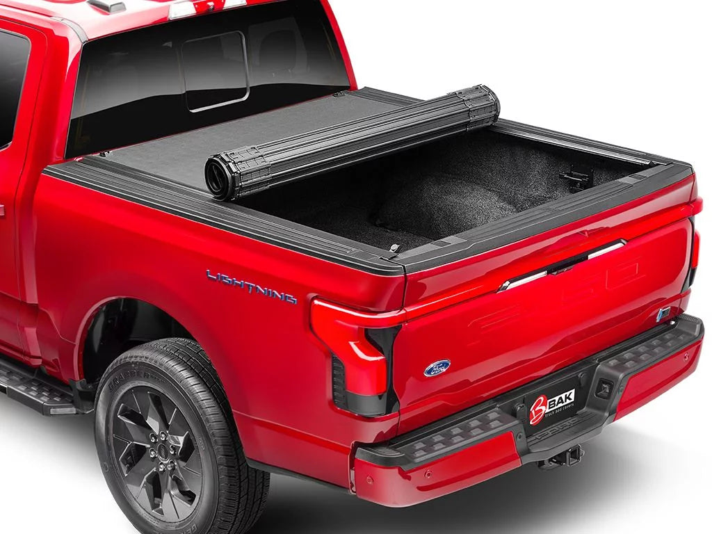 Bak by realtruck revolver x4s hard rolling truck bed tonneau cover | 80338 | compatible with 2021 - 2023 ford f-150 8' 2" bed (97.6")