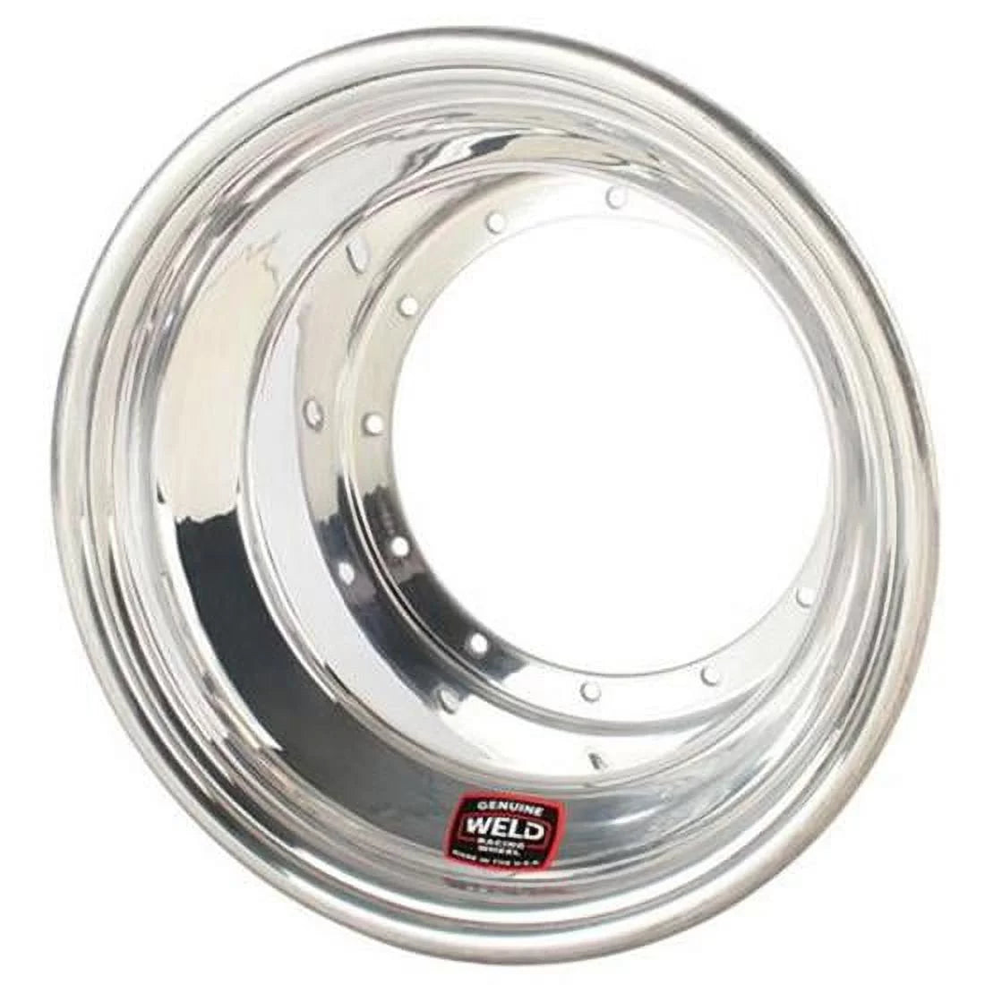 Weld racing p851-1020 micro sprint wheel half,non-beadlock, 10x2"