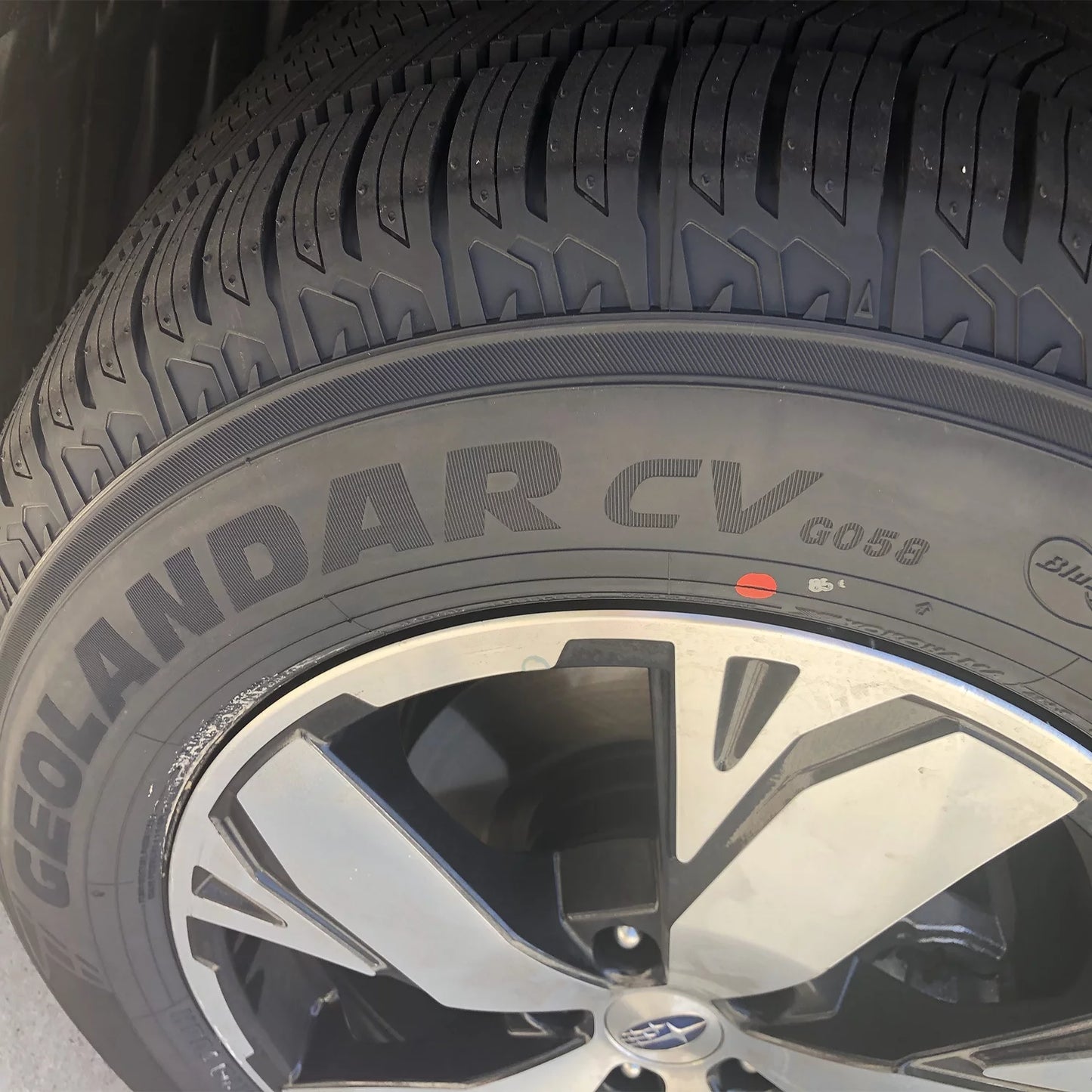 Yokohama geolandar cv g058 255/50r20xl 109v bw all season tire