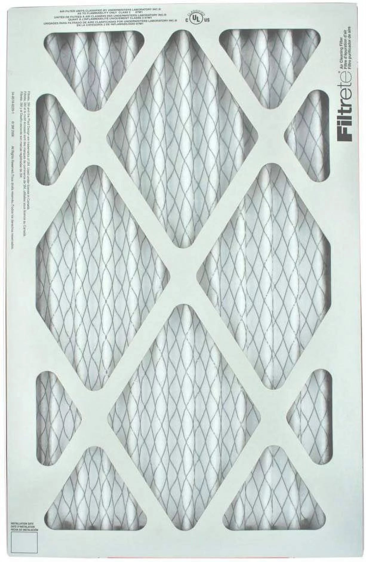 3m 9815dc-6 filtrete micro allergen filters - 6 pack - 12 x 20 x 1 in.