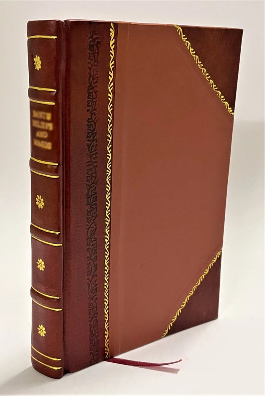 The structure and distribution of coral reefs / darwin, charlesbonney, thomas george (1897) [leather bound]