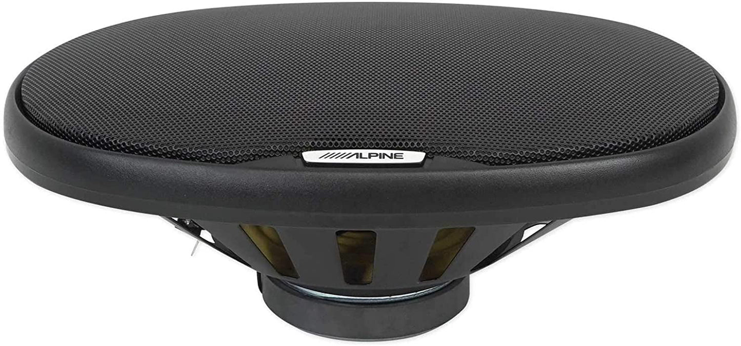 Alpine sxe-6926s 6x9 280 watt 2-way car audio coaxial speakers (pair)