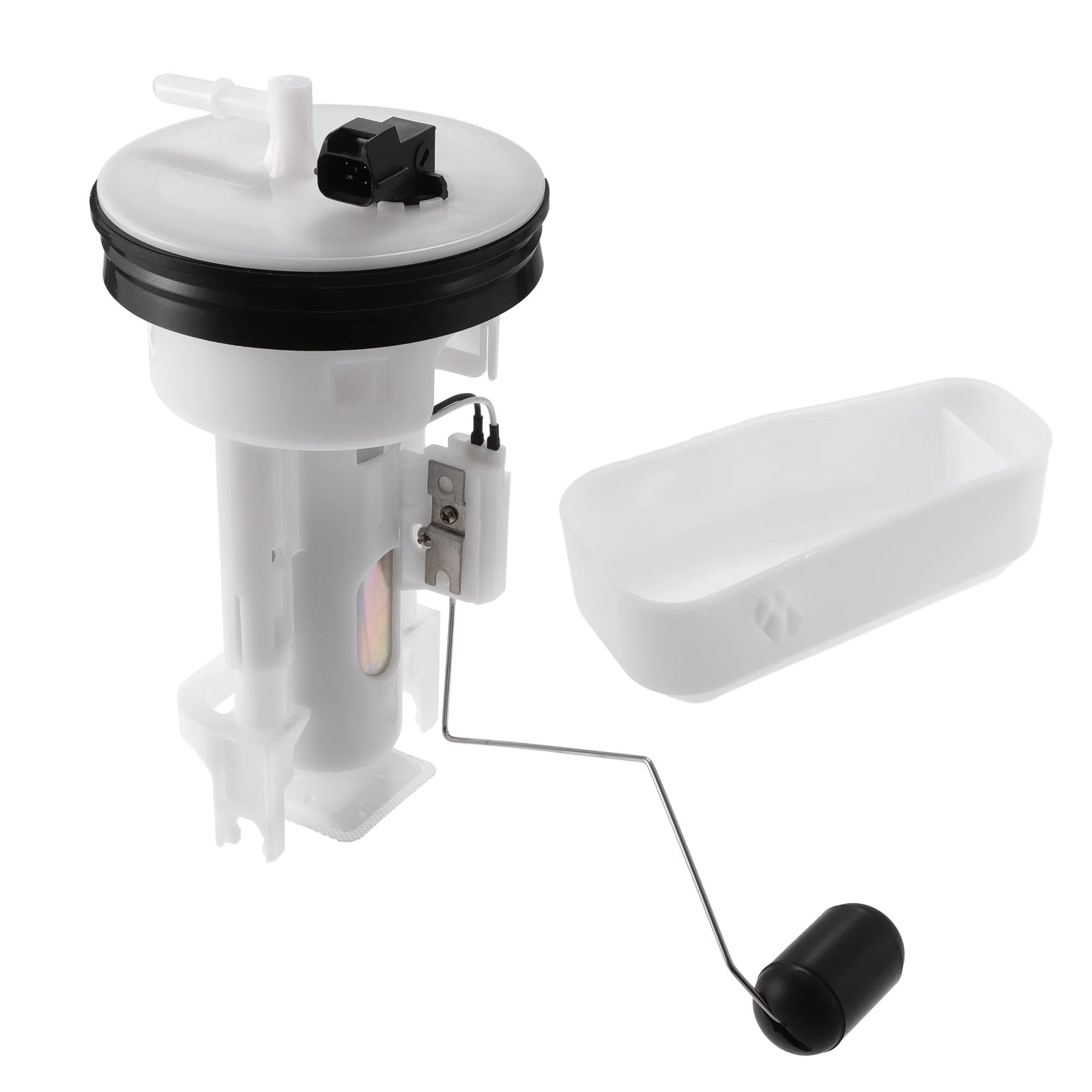 Unique bargains 1 set electric fuel pump module assembly for suzuki king quad 450 500 700 750 2005-2021 plastic metal