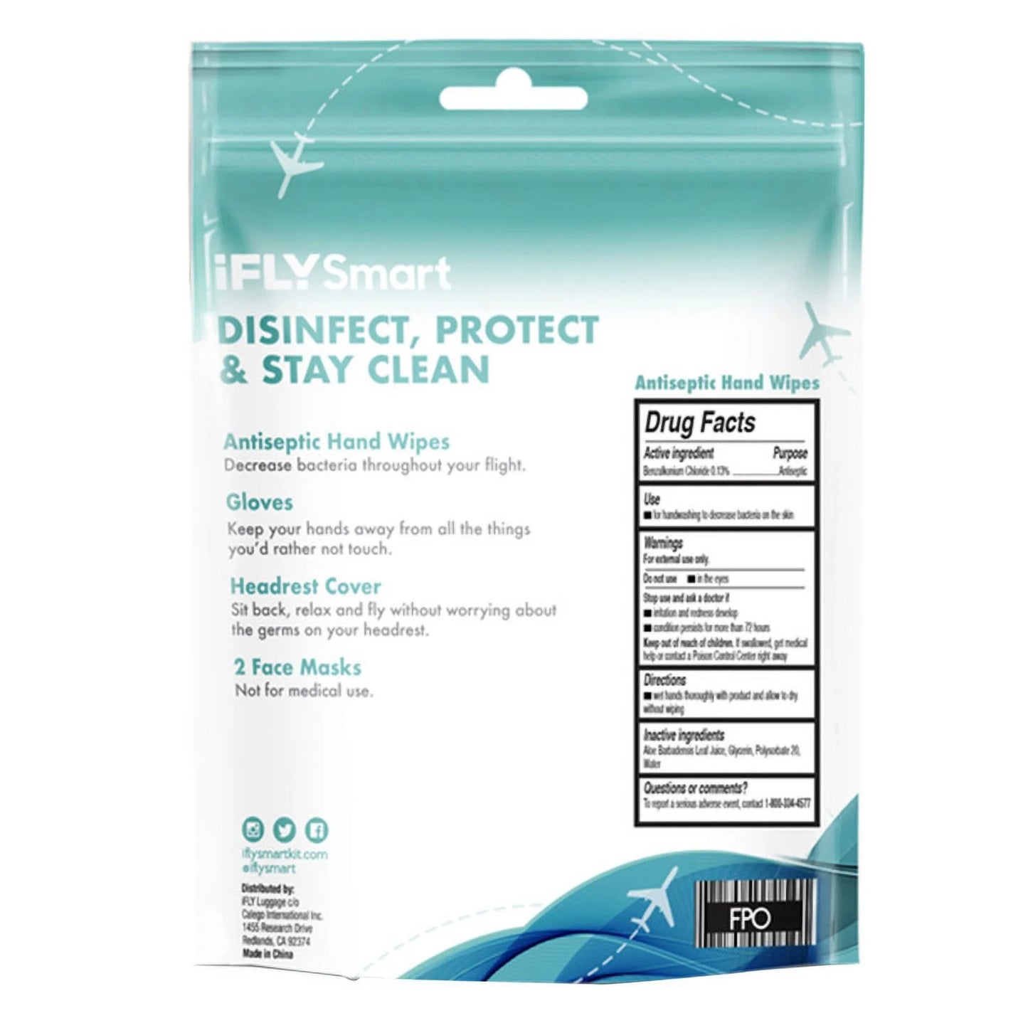 1 pc, ifly smart clean kit 1 pk