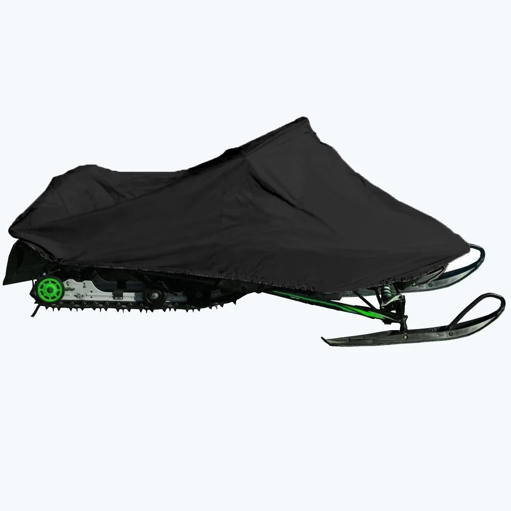 200 denier storage snowmobile cover compatible for the 2004-2006 ski doo bombardier model gsx sport snowmachine sled. all black.