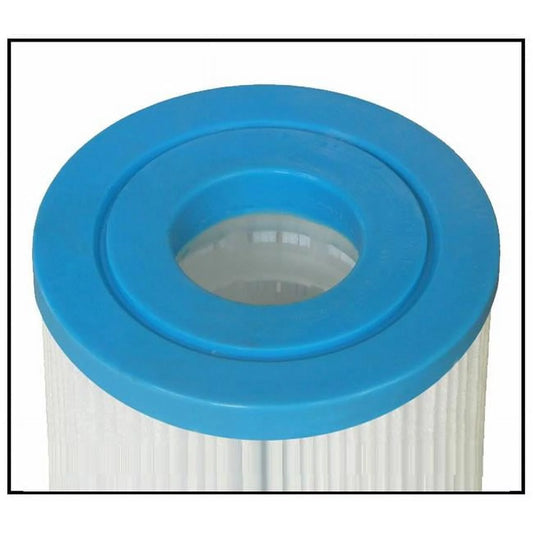 8.56 in. 50 sq. ft. cartridge filter with top 6 in. open handle, bottom 6 in. open - 10.062 in. dia.