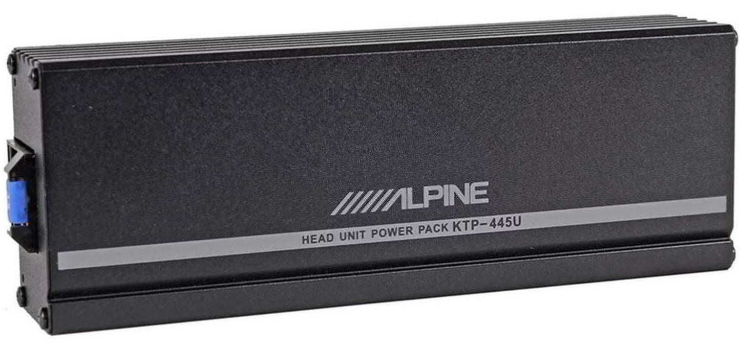 Alpine ktp-445u power pack - car - amplifier - external - 4-channel