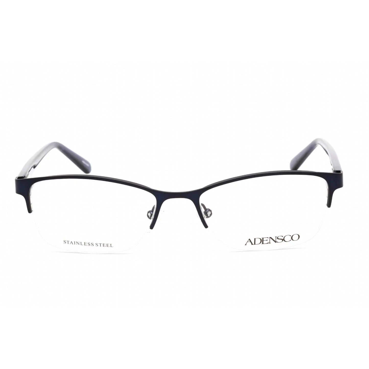 Adensco 230 semi-rimless cat eye/butterfly blue eyeglasses