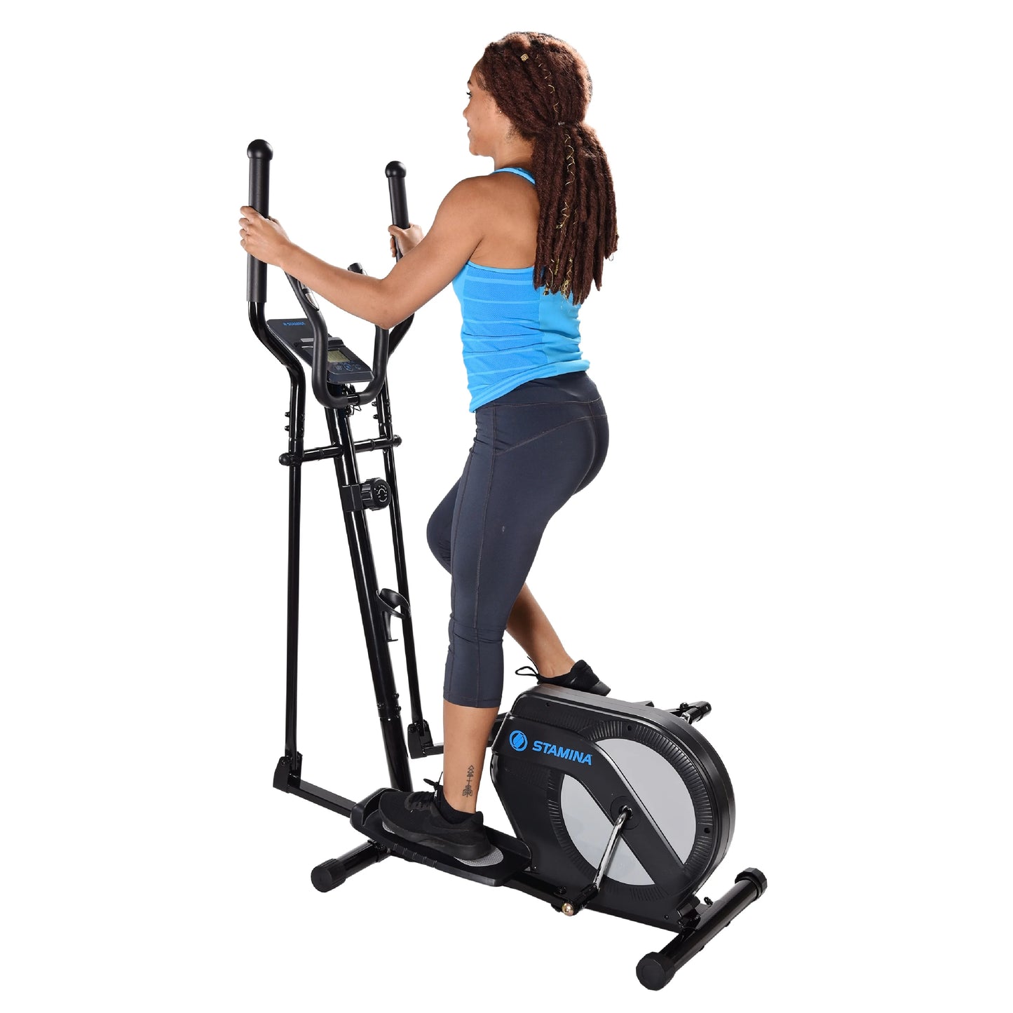 Stamina elliptical trainer 1704, 8 levels magnetic resistance, 250 lb. weight limit