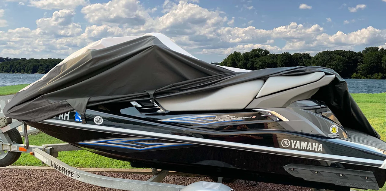 Super heavy-duty jet ski cover compatible for kawasaki stx-15f 2018 2019 2020