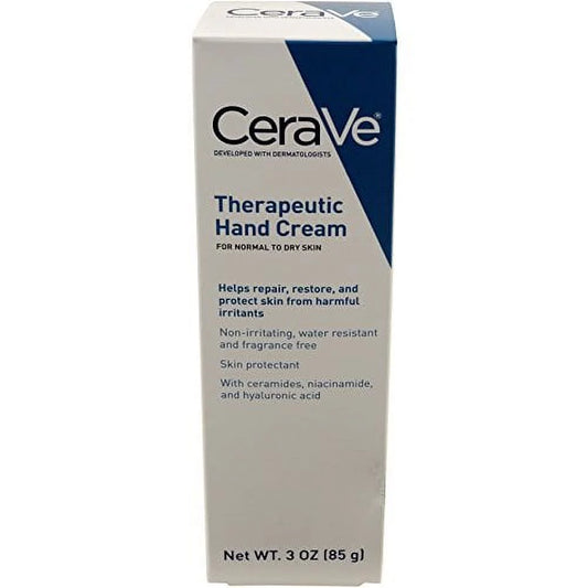 6 pack - cerave therapeutic hand cream 3 oz each