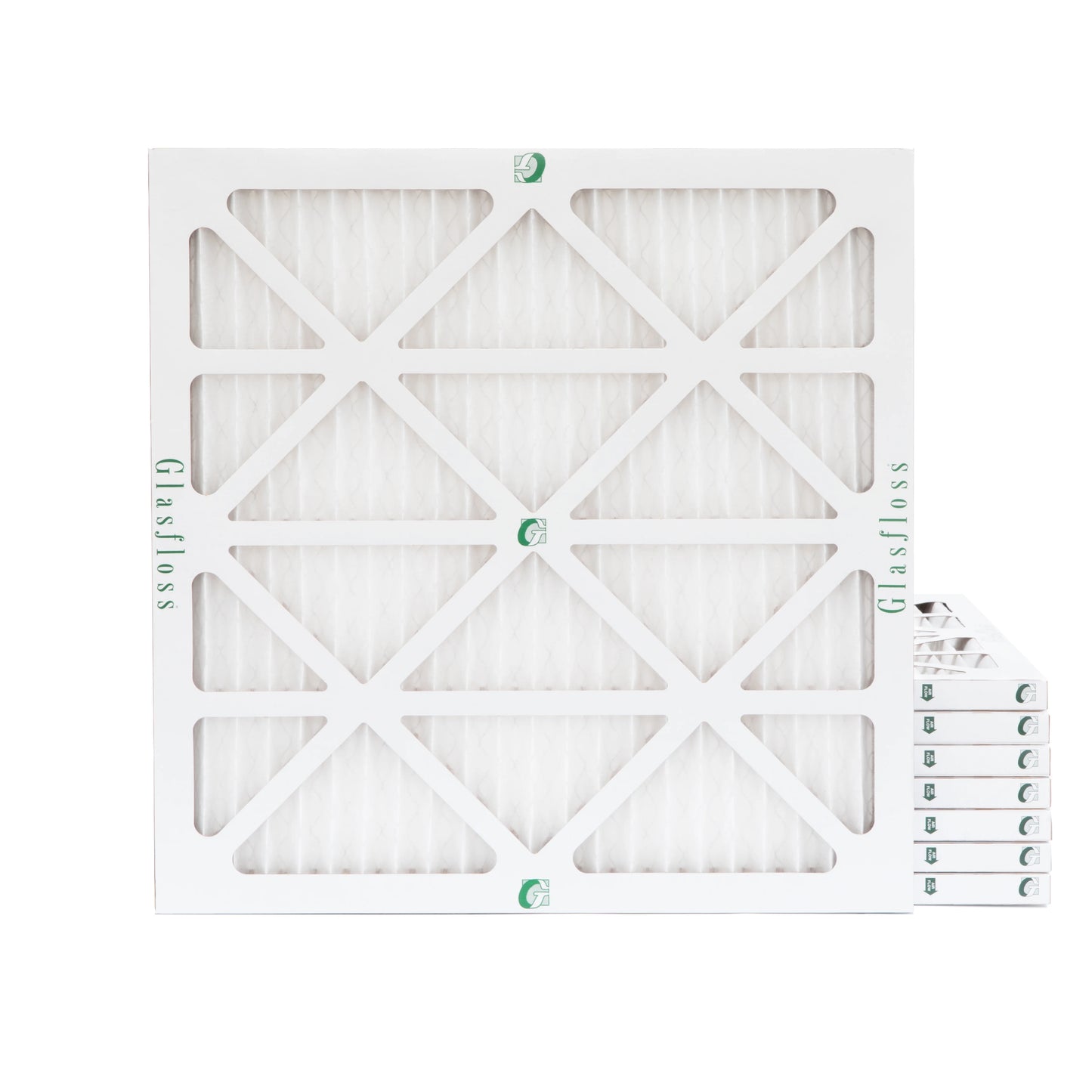 20x20x1 air filter glasfloss zl series merv 10 - case of 6