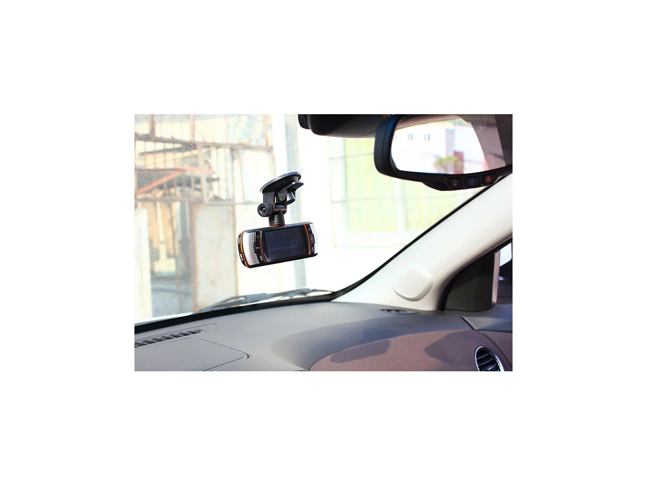 The latest vehicle traveling data recorder rearview mirror integrated machine a1 hd dual lens ultra wide-angle vision driving recorder