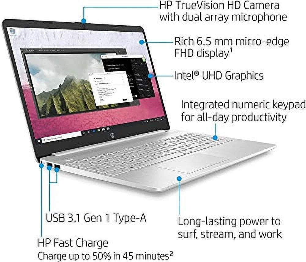 2021 newest hp 15.6" fhd ips touchscreen laptop, 11th gen intel i7-1165g7(up to 4.7ghz), 16gb ram, 1tb pcie ssd, intel iris xe graphics, webcam, numpad, usb-a&c, hdmi, wifi, bluetooth, windows 11