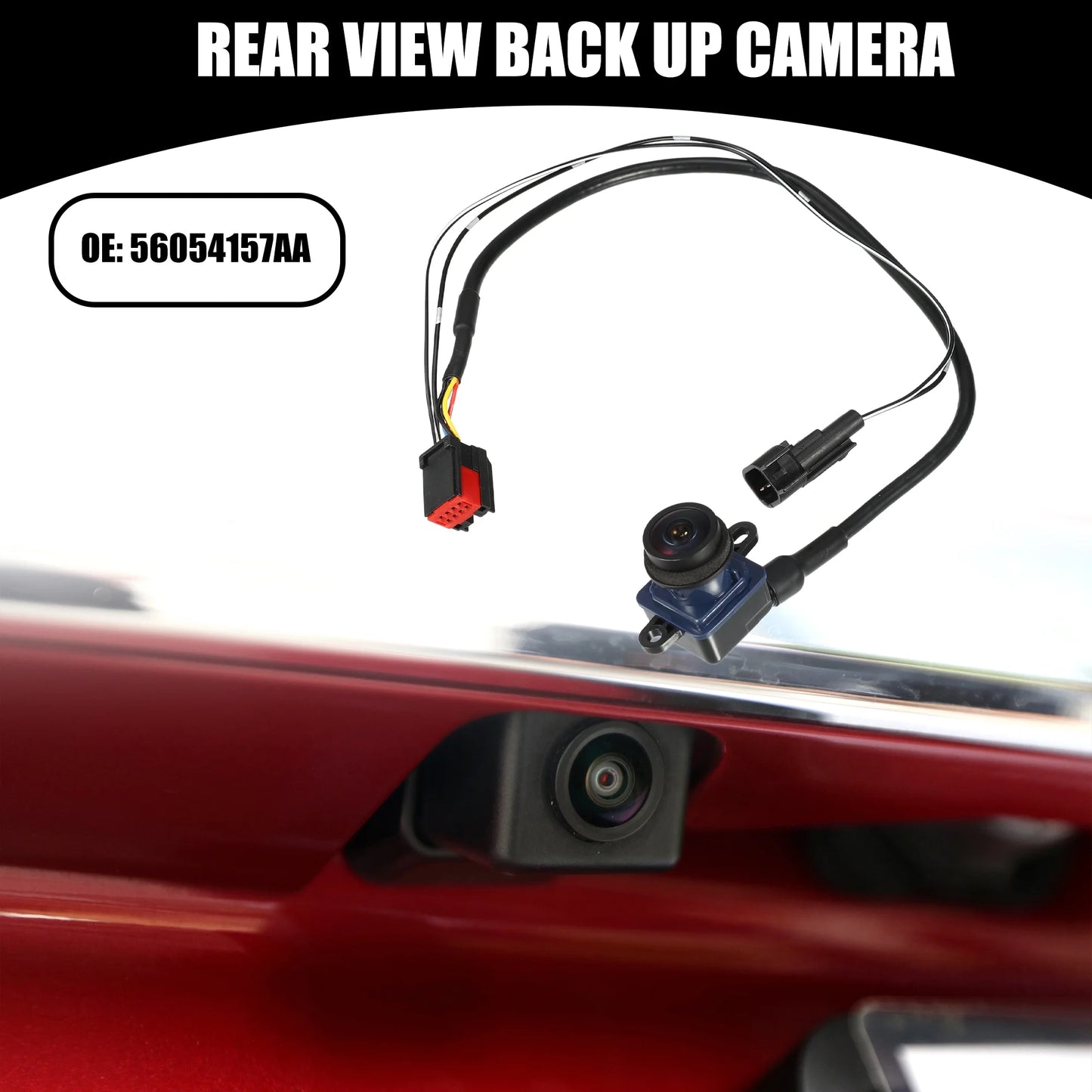 Unique bargains car rear view back up camera no.56054157aa rear park assist reverse camera for dodge grand caravan 11-20