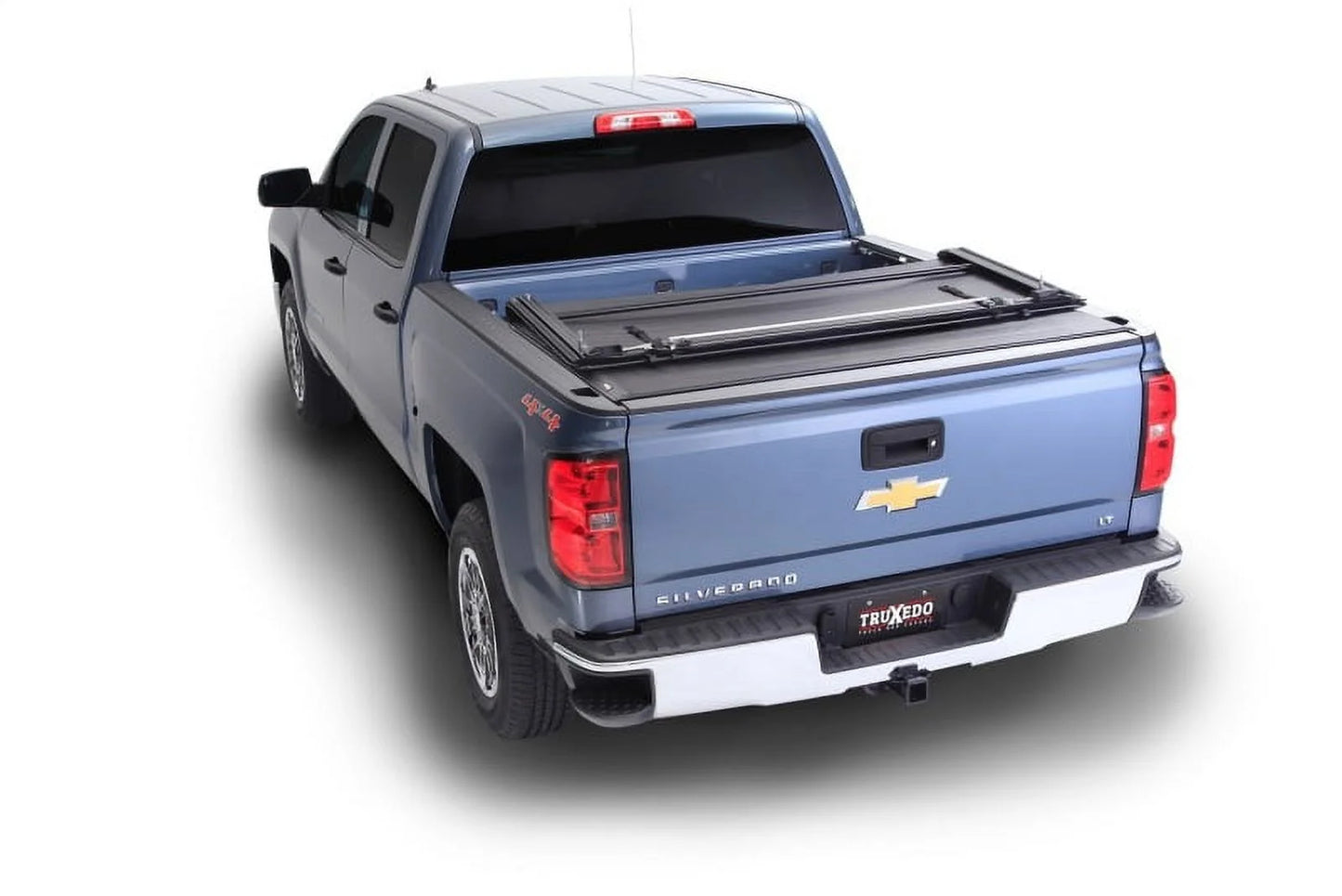 Truxedo deuce hybrid truck bed tonneau cover | 771501 | fits 2007 - 2014 chevy/gmc silverado/sierra 3500hd, dually, w/bed caps 8' 2" bed (97.6")