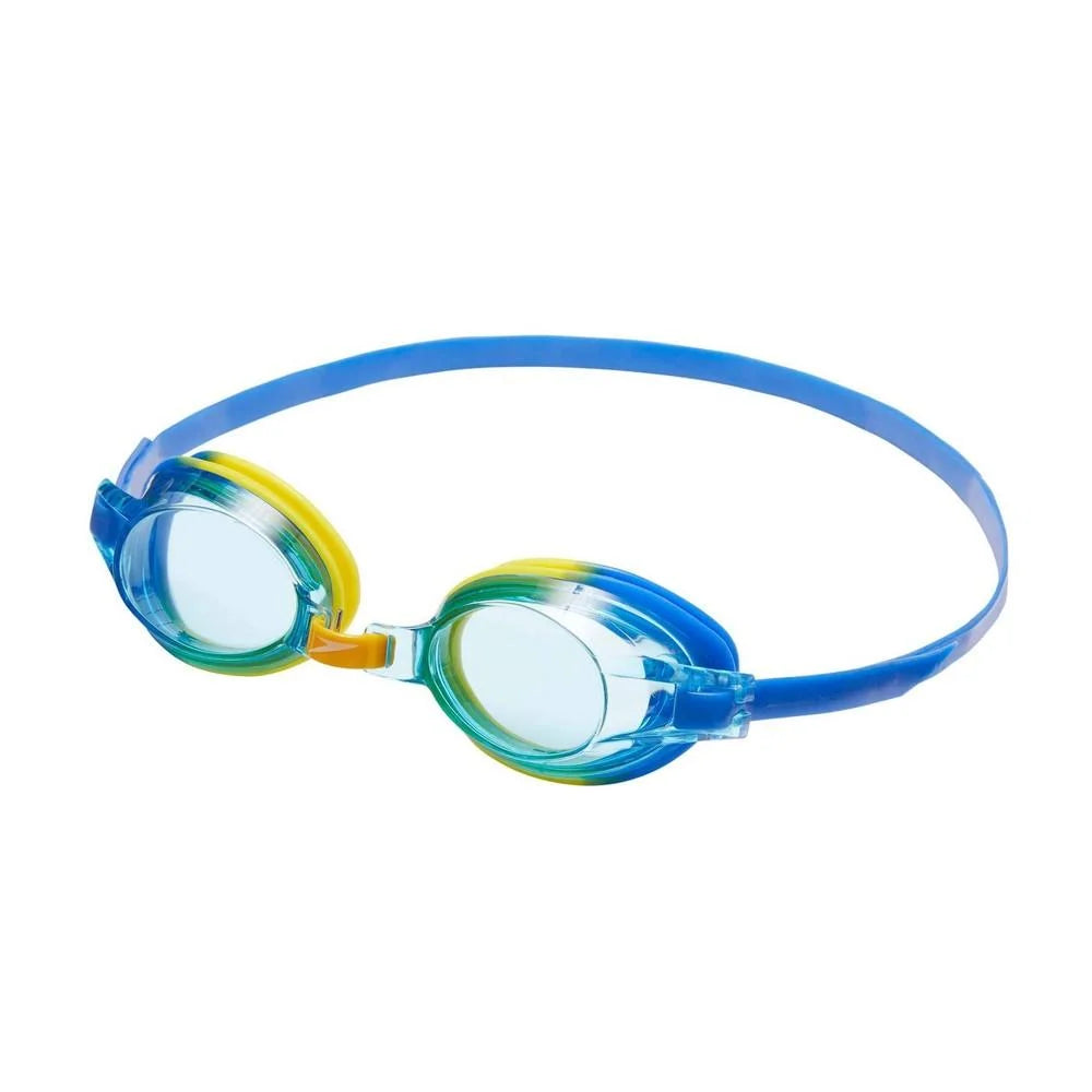 Speedo kid's splasher swim goggles ages 3-8 - blue/ yellow