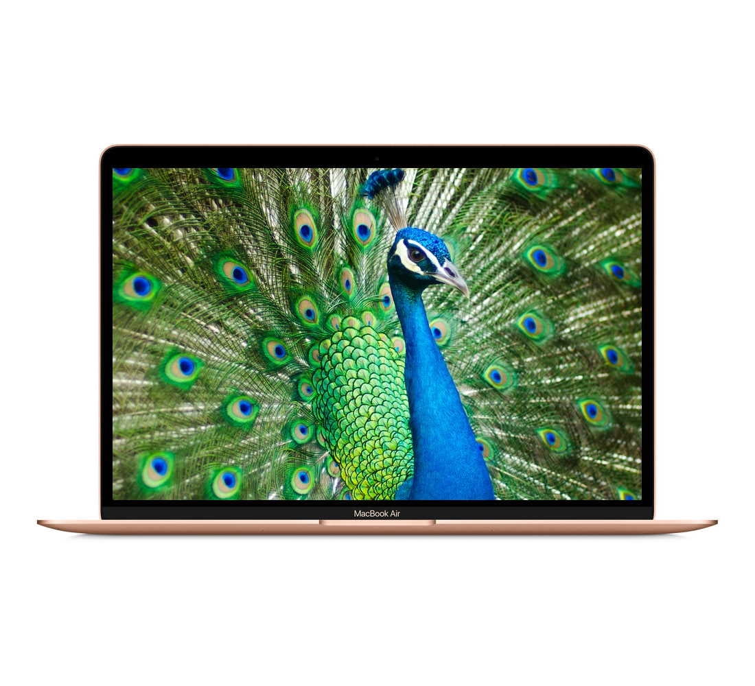 Apple macbook air 13.3-inch (retina, gold) 1.2ghz quad core i7 (2020) laptop 128gb hd & 8gb ram-mac os (refurbished)