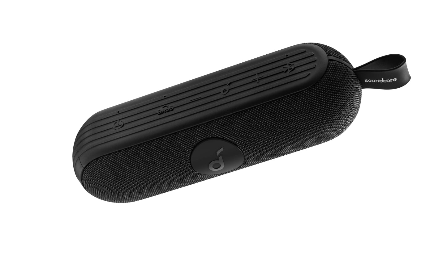 Soundcore by anker- icon+ portable speaker | ip67 waterproof | 12-hour playtime | black | a3123z11