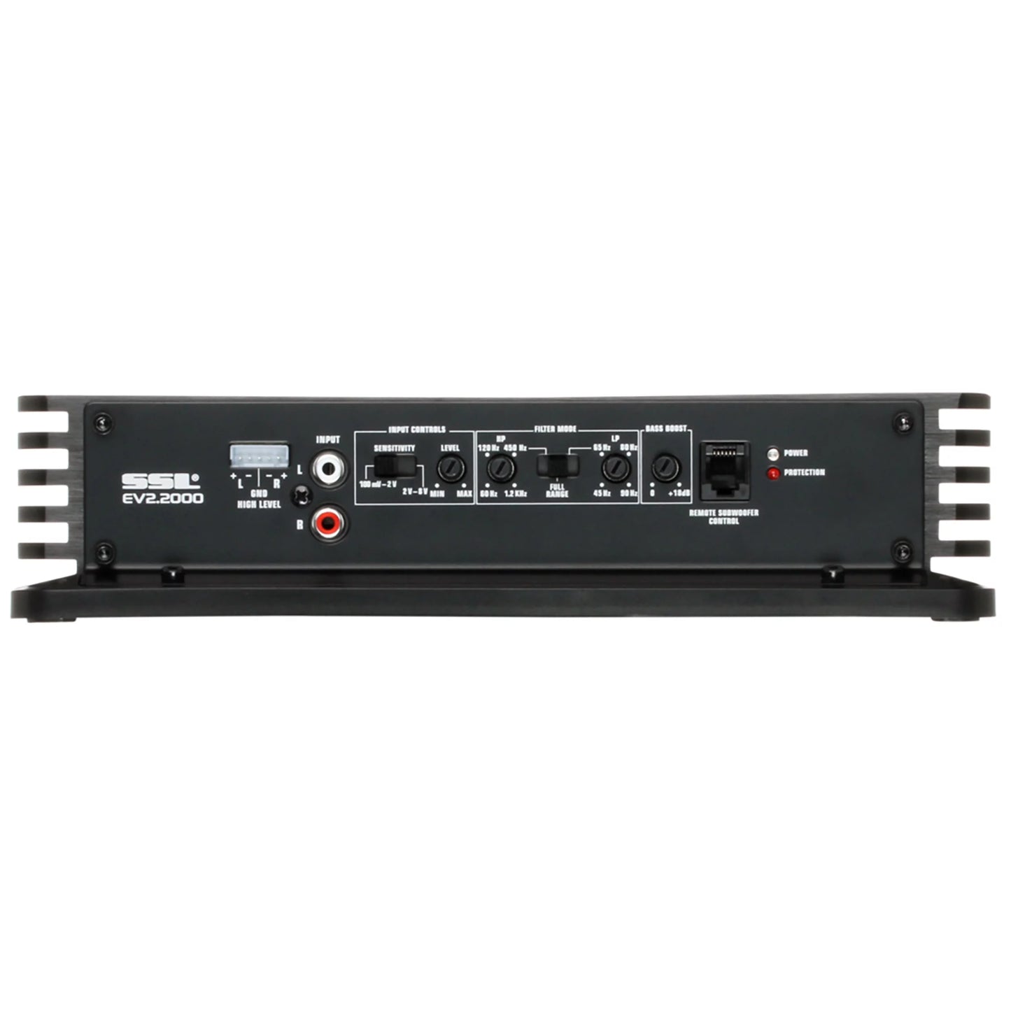 Sound storm laboratories ev2.2000 2 channel 2000 watt car amplifier full range