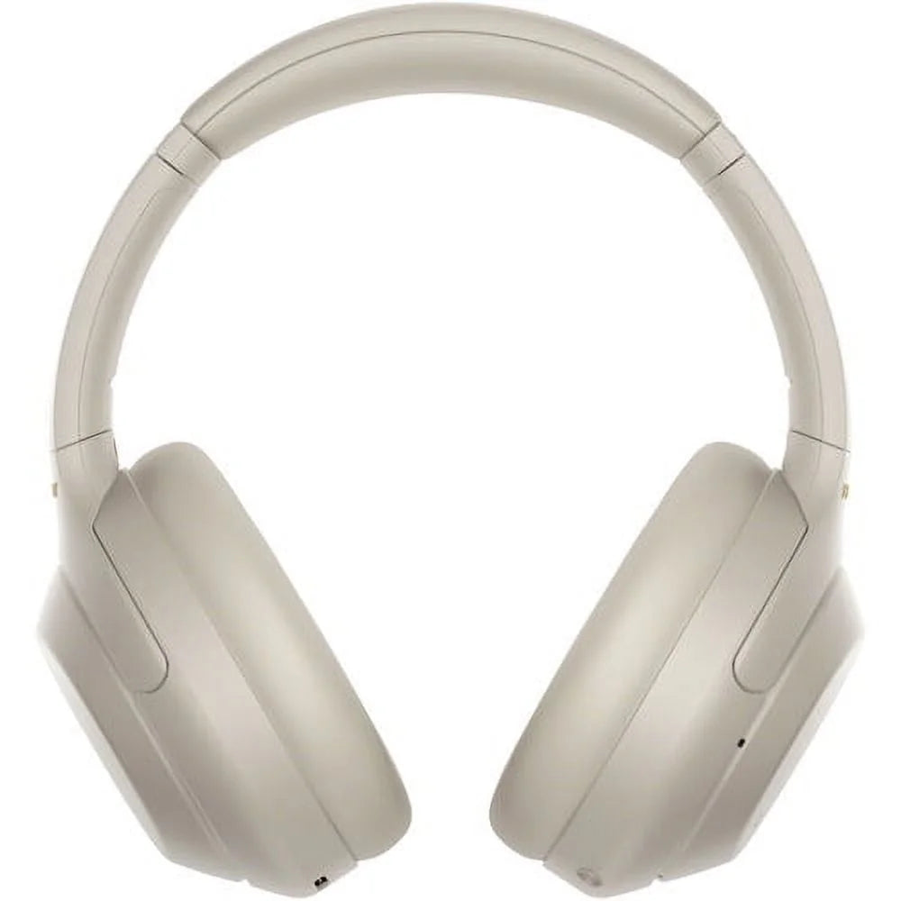 Sony wh-1000xm4 wireless noise-canceling over-ear headphones (silver) +pixicloth