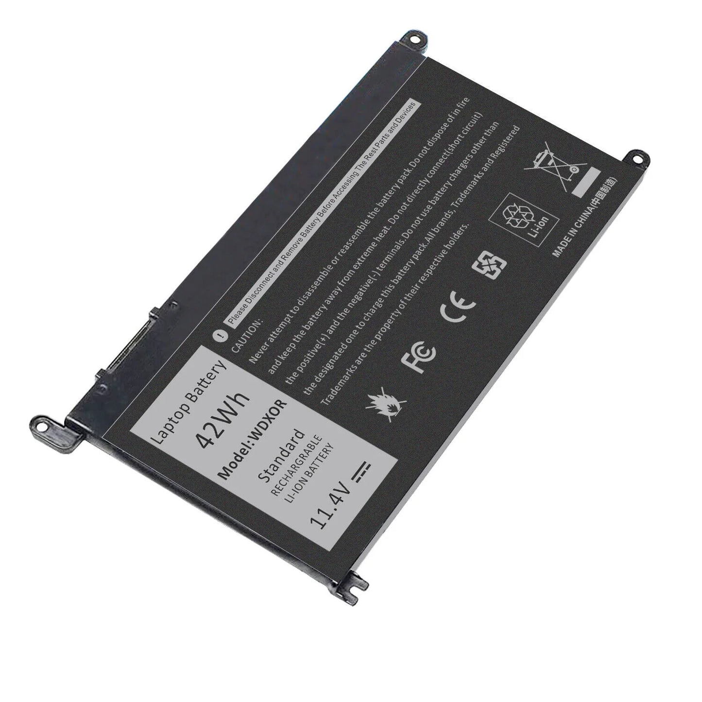 Wdxor wdx0r battery for dell inspiron 15 5565 5567 5568 5578 13 5368 5378 5379