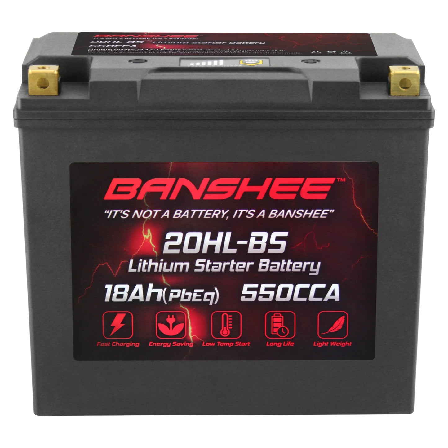 Banshee 20l-bs lifepo4 motorsports battery compatible with yamaha gp1800r 2019 to 2019