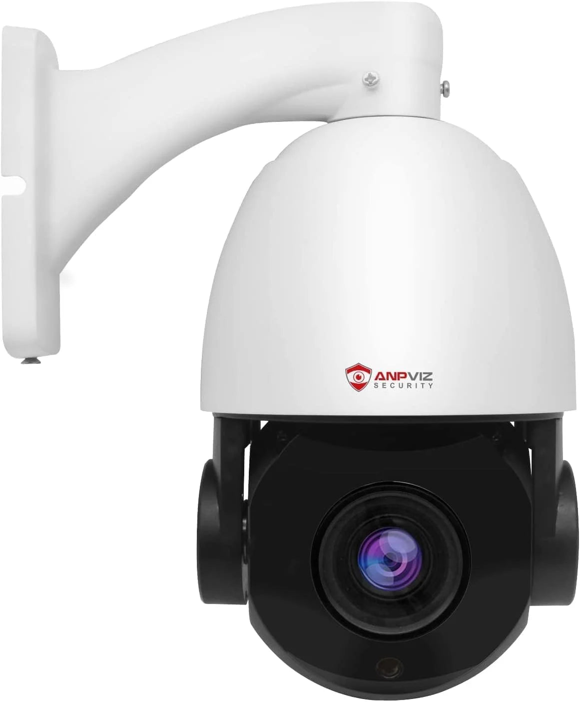 Anpviz 5mp poe ptz ip surveillance camera 20x optical zoom, ptz ip security camera outdoor indoor with mic/audio, person vehicle detection, ir night vision, metal, pan 360°/tilt 90°, ip66 waterproof