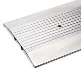 6 ft (72 3/4") long x 8" wide x 1/2" high corrugated heavy duty aluminum threshold