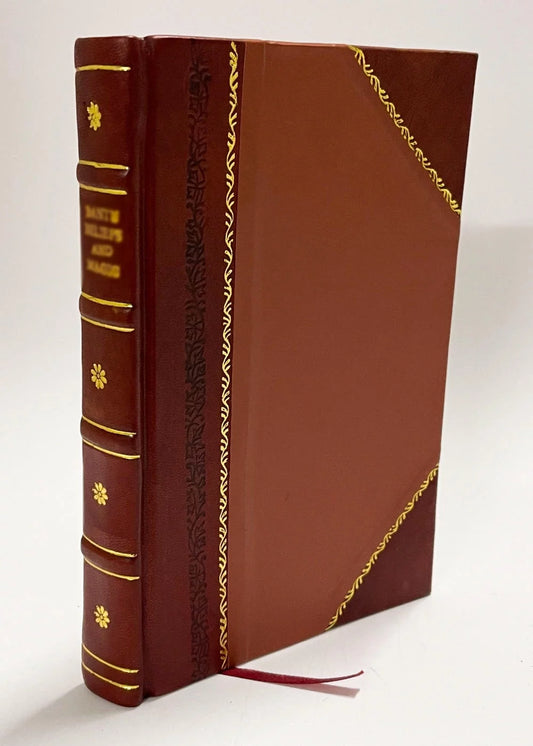 Anhyeroun peum sok esa / munye ch'ulp'ansa (1900) (1900) [leather bound]