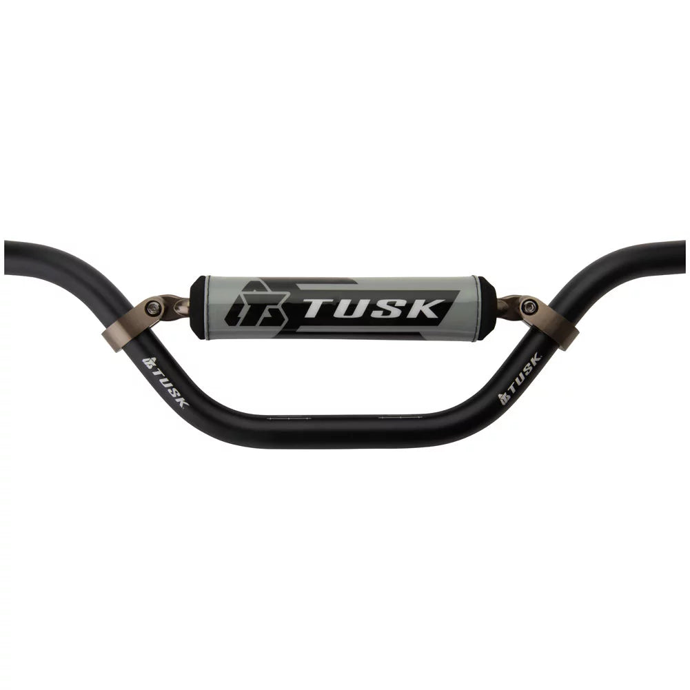 Tusk t-10 aluminum 7/8" handlebar rm mini bend black for lem lx2 1997-2000