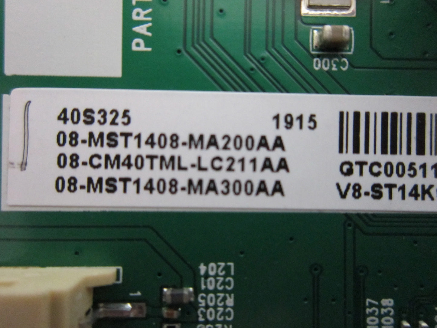 Tcl 49s325 32s327 main board (40-ms14fa-maa2hg) 08-mst1408-ma200aa