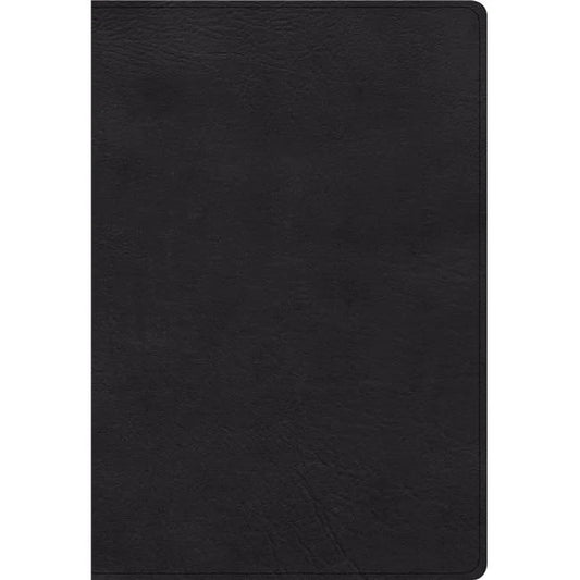 B & h publishing 136465 kjv super giant print reference bible, black leather touch - may 2020