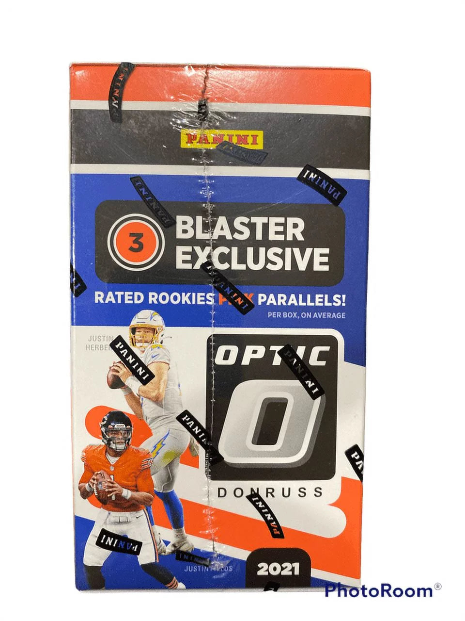 2021 donruss optic nfl football blaster box - 6 packs of 4 cards per pack - find the rare "downtown!" inserts!